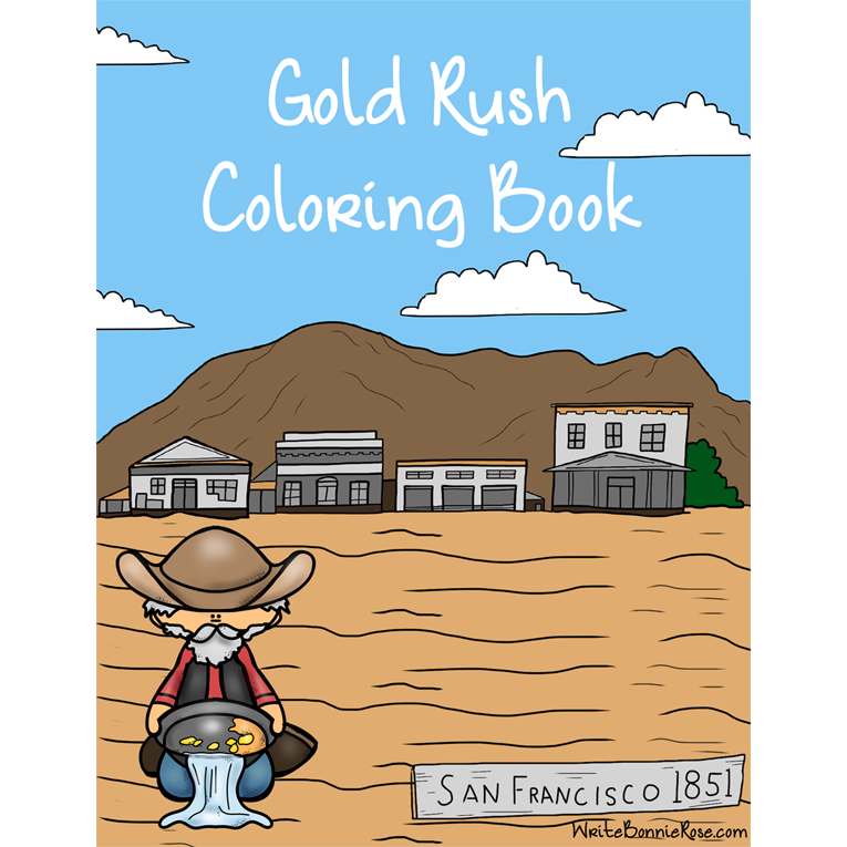 California Gold Rush Printable Pictures 52