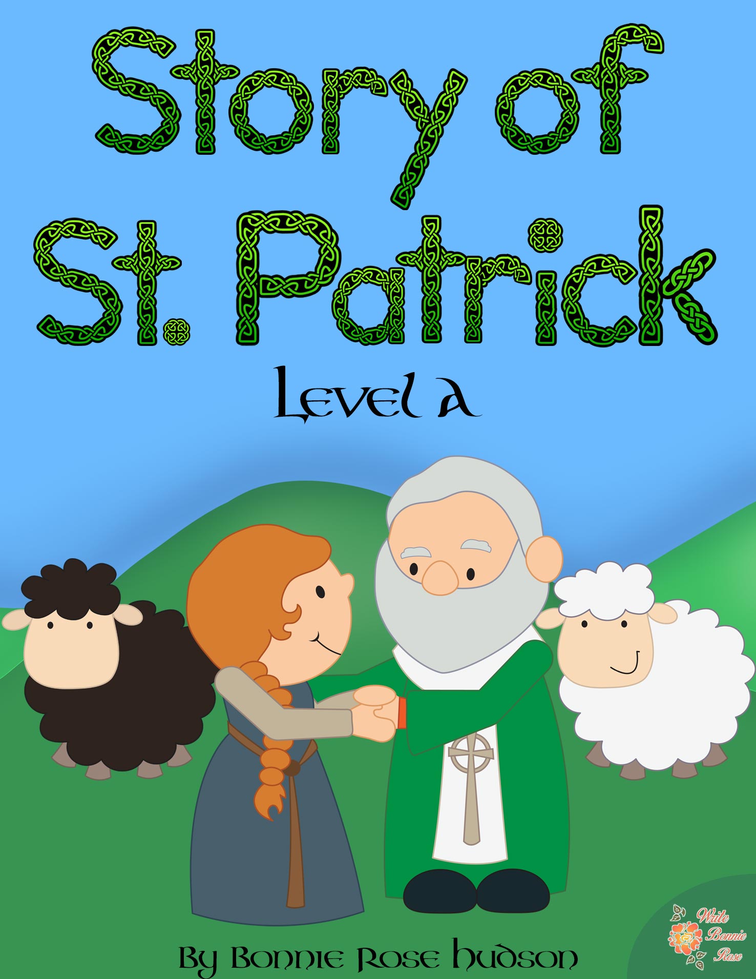 Story Of St Patrick Coloring Book Level A WriteBonnieRose