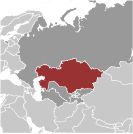Kazakhstan location