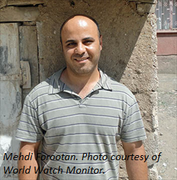 Mehdi Forootan-World Watch Monitor-with caption