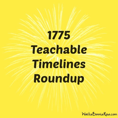 American Revolution Roundup and Teachable Timeline 1775