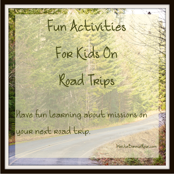 Fun Activities for Kids on Road Trips