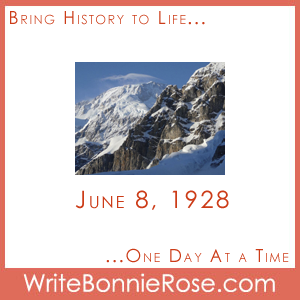 Timeline Worksheet: June 7, 1913, Mt. McKinley