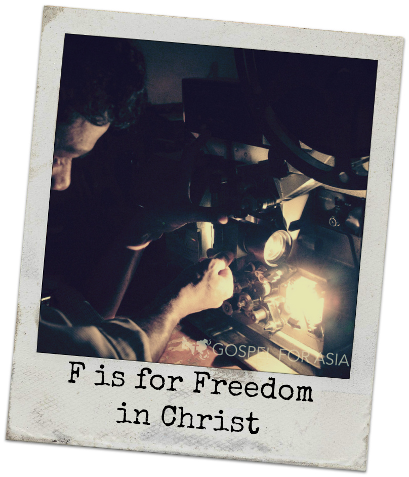 F is for Freedom in Christ
