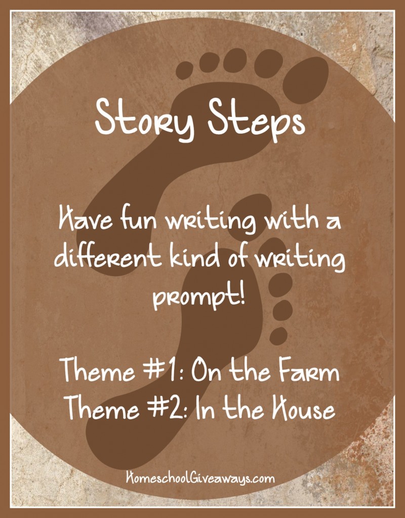 Writing Prompts-Story Steps On the Farm and In the House
