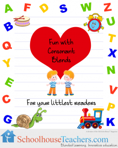Free Homeschool Printable-Fun with Consonant Blends