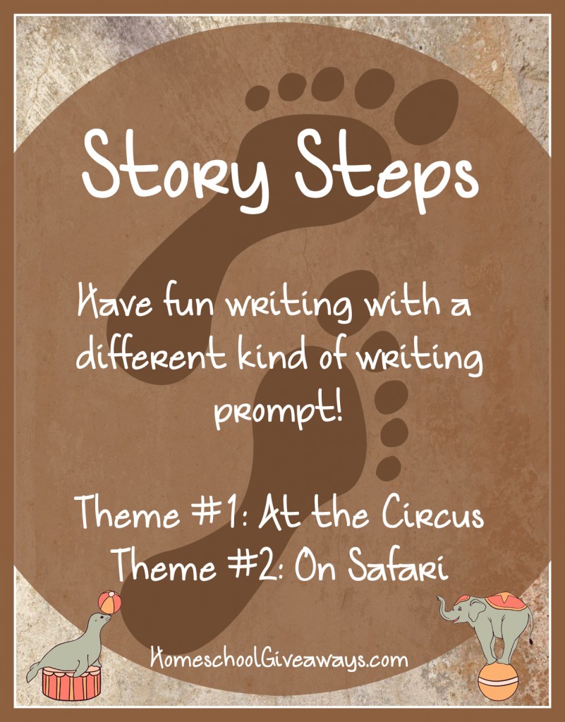 Free Writing Prompts Story Steps-At the Circus and On Safari