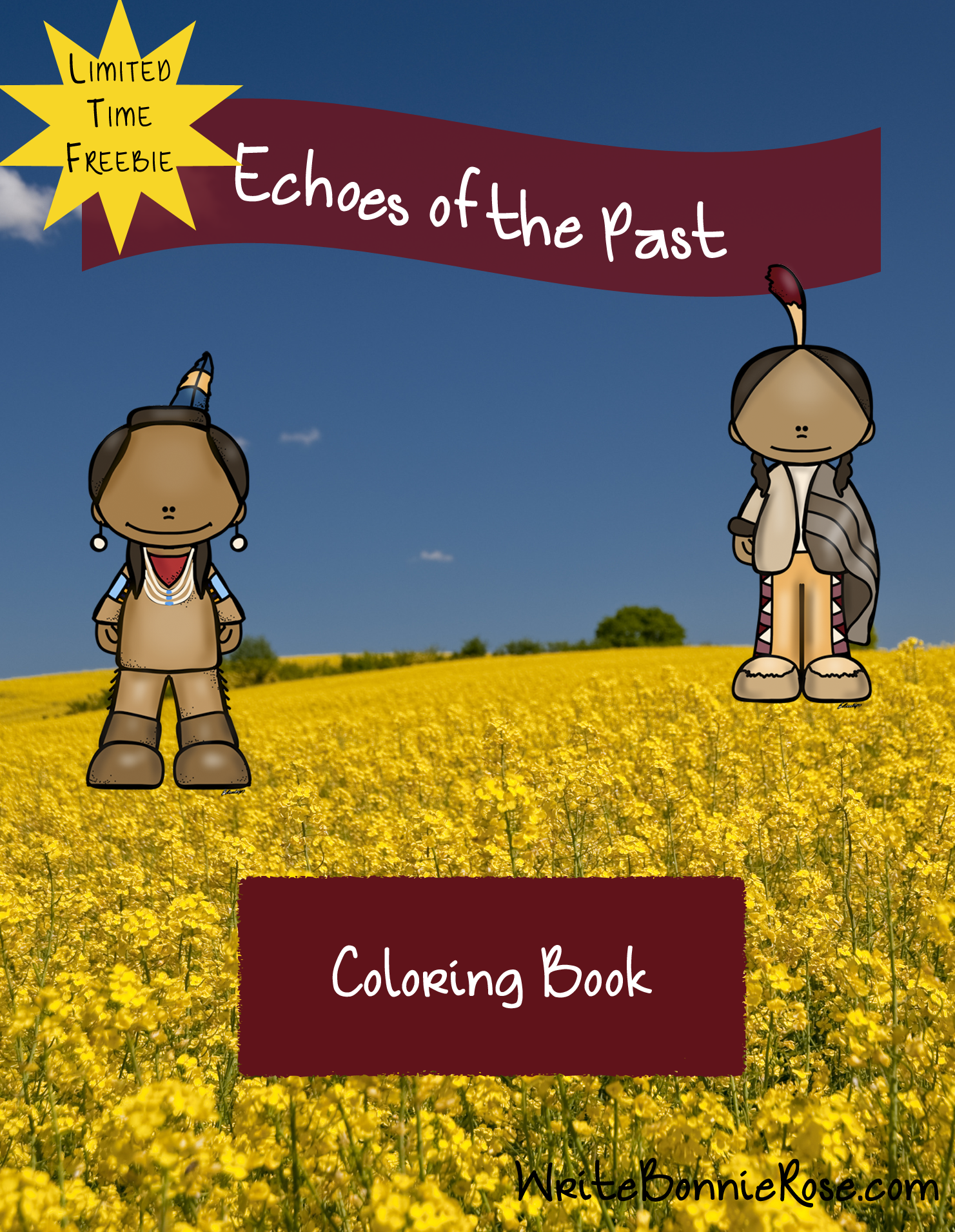 FREE Coloring Book-Echoes of the Past Limited Time