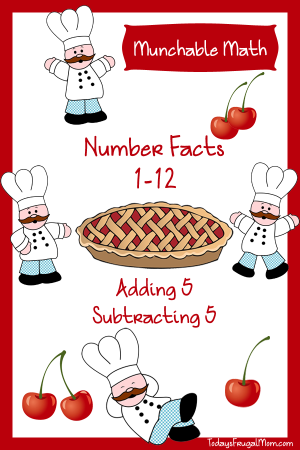 Free Elementary Math Worksheets-Munchable Math All About Cherries