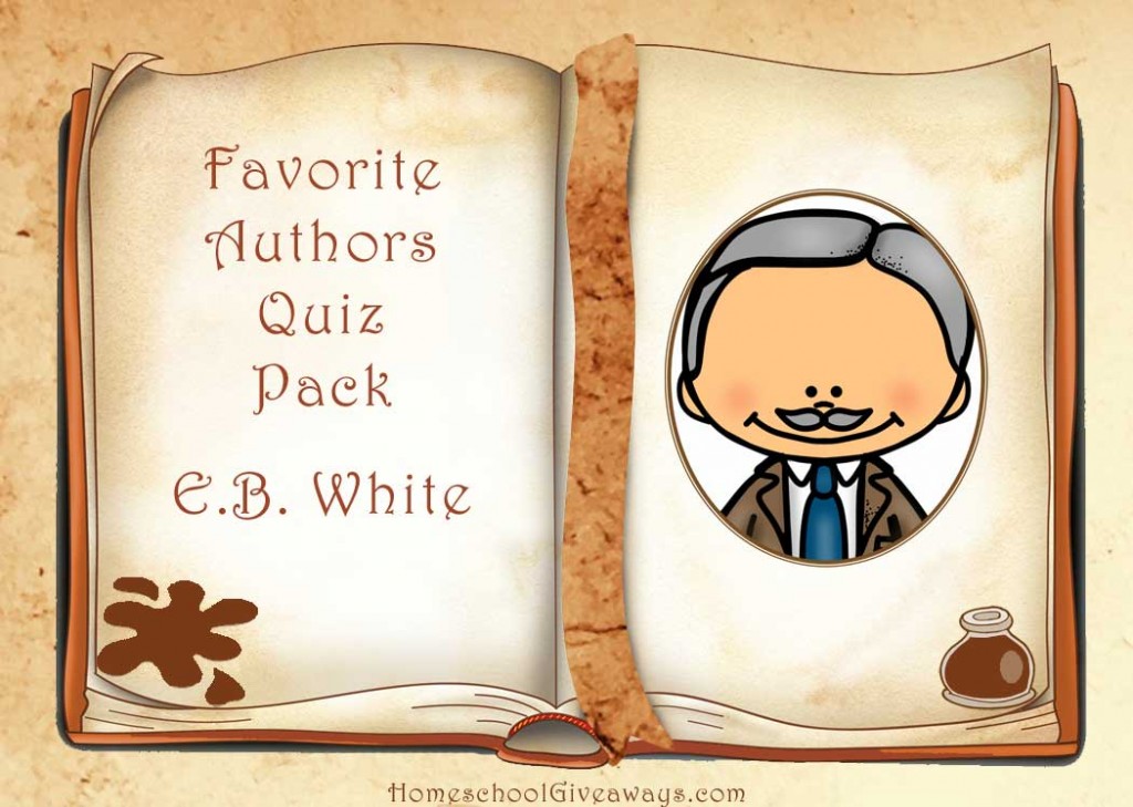 Favorite Authors Quiz Pack EB White