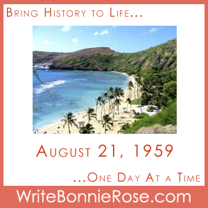 Timeline Worksheet: August 21, 1959, Hawaii Becomes the 50th State