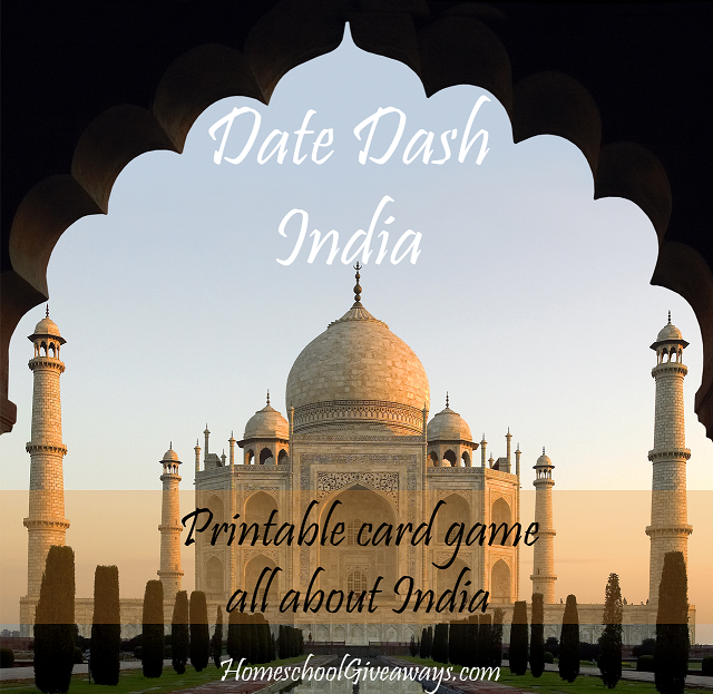 FREE Indian History Card Game-Date Dash India