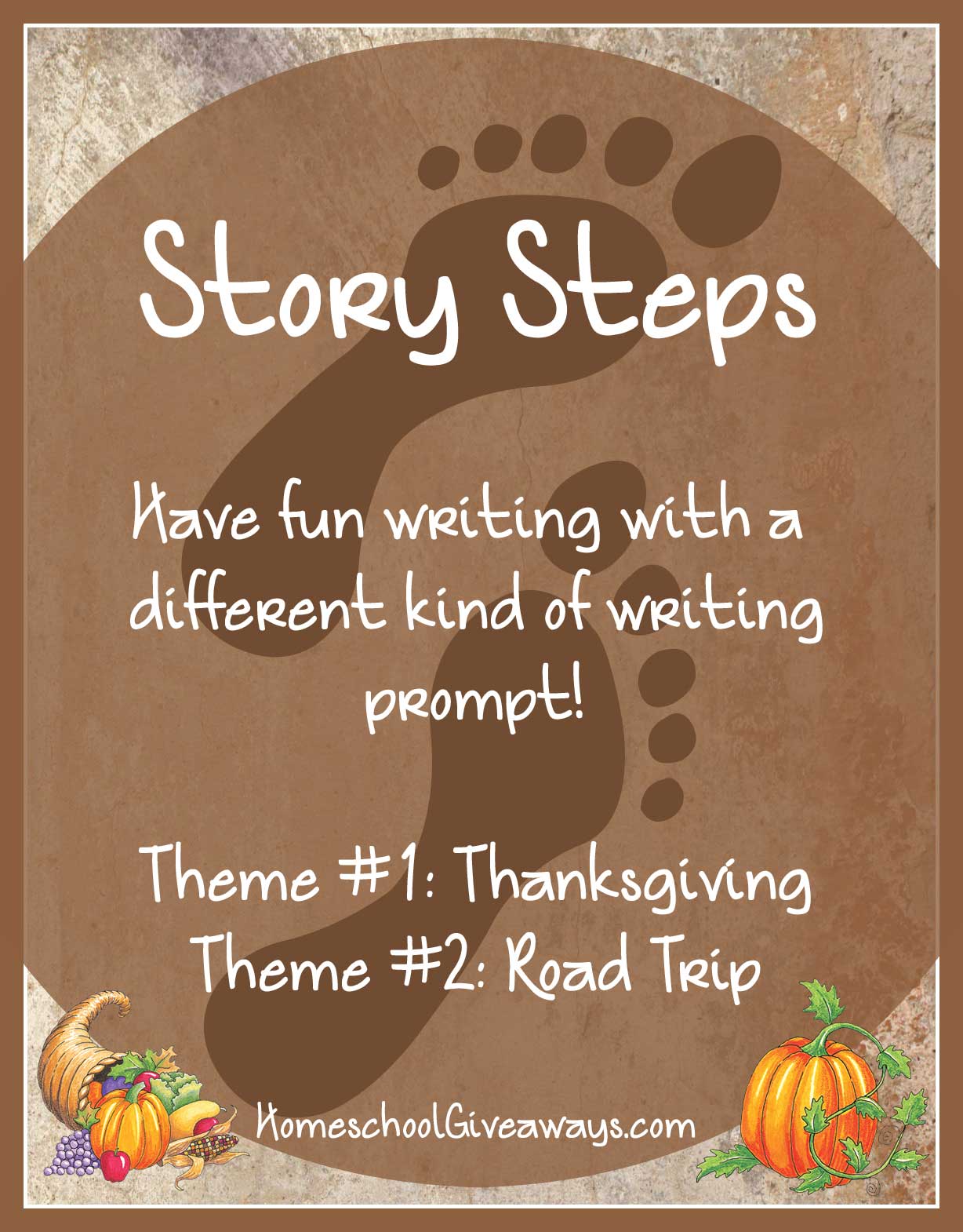 Free Writing Prompts-Thanksgiving-Themed Story Steps