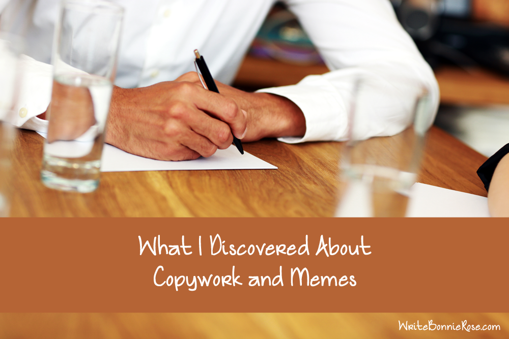 What I Discovered About Copywork and Memes