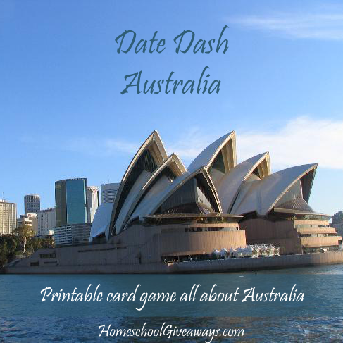 Date Dash Australia History Card Game