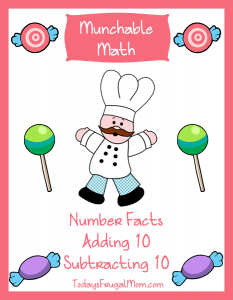 Munchable Math on Todays Frugal Mom-Candy