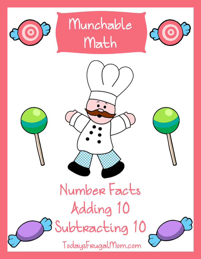 FREE Elementary Math Worksheets: Munchable Math Candy