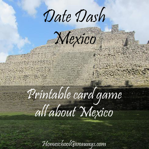 Date Dash Mexican History Card Game