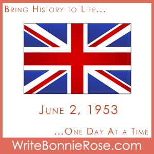 June 2, 1953, Queen Elizabeth II Coronation