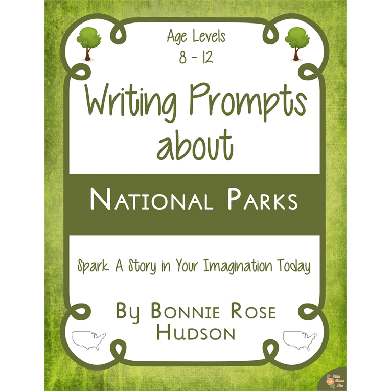 Writing Prompts About National Parks cover for WBR