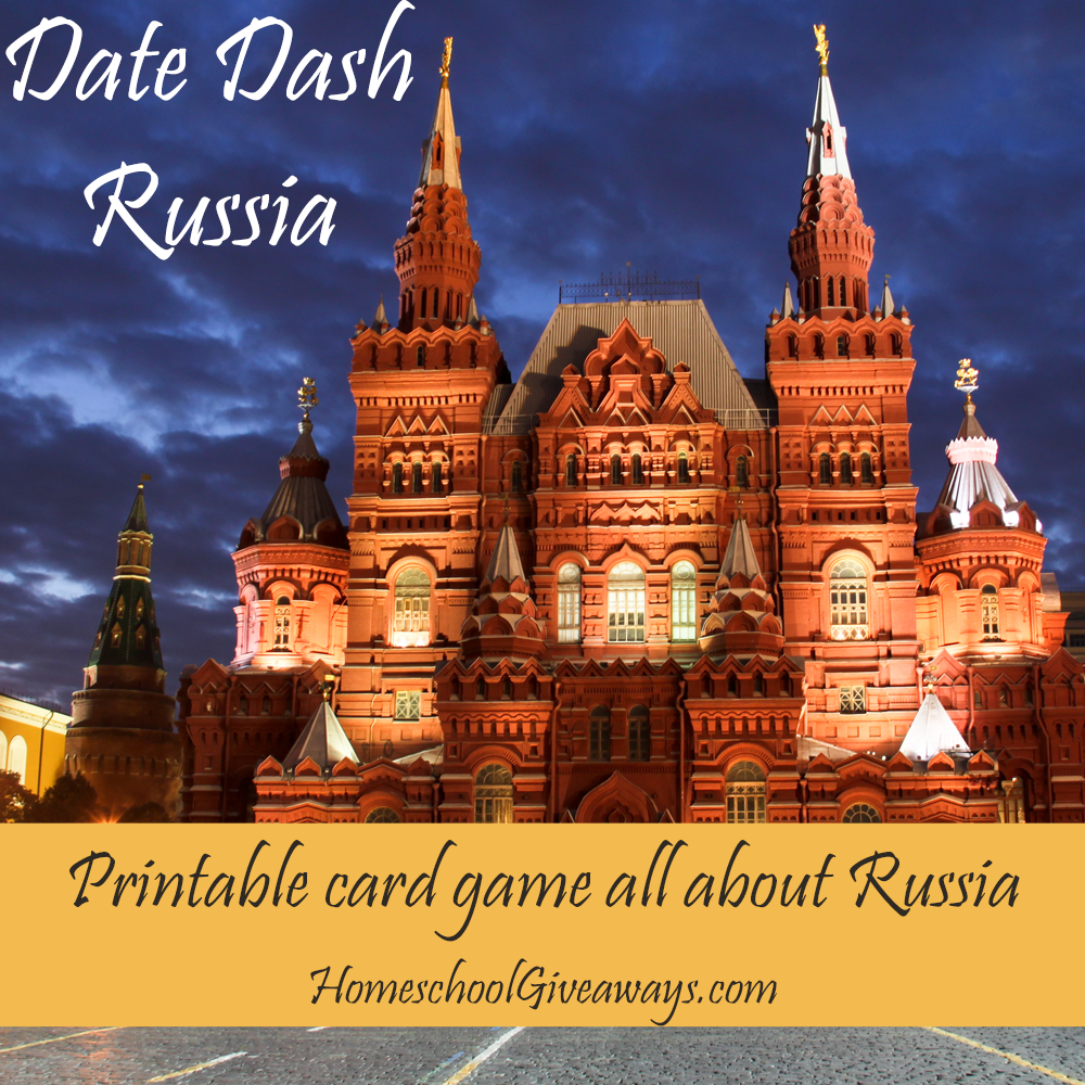 Date Dash Russian History Card Game