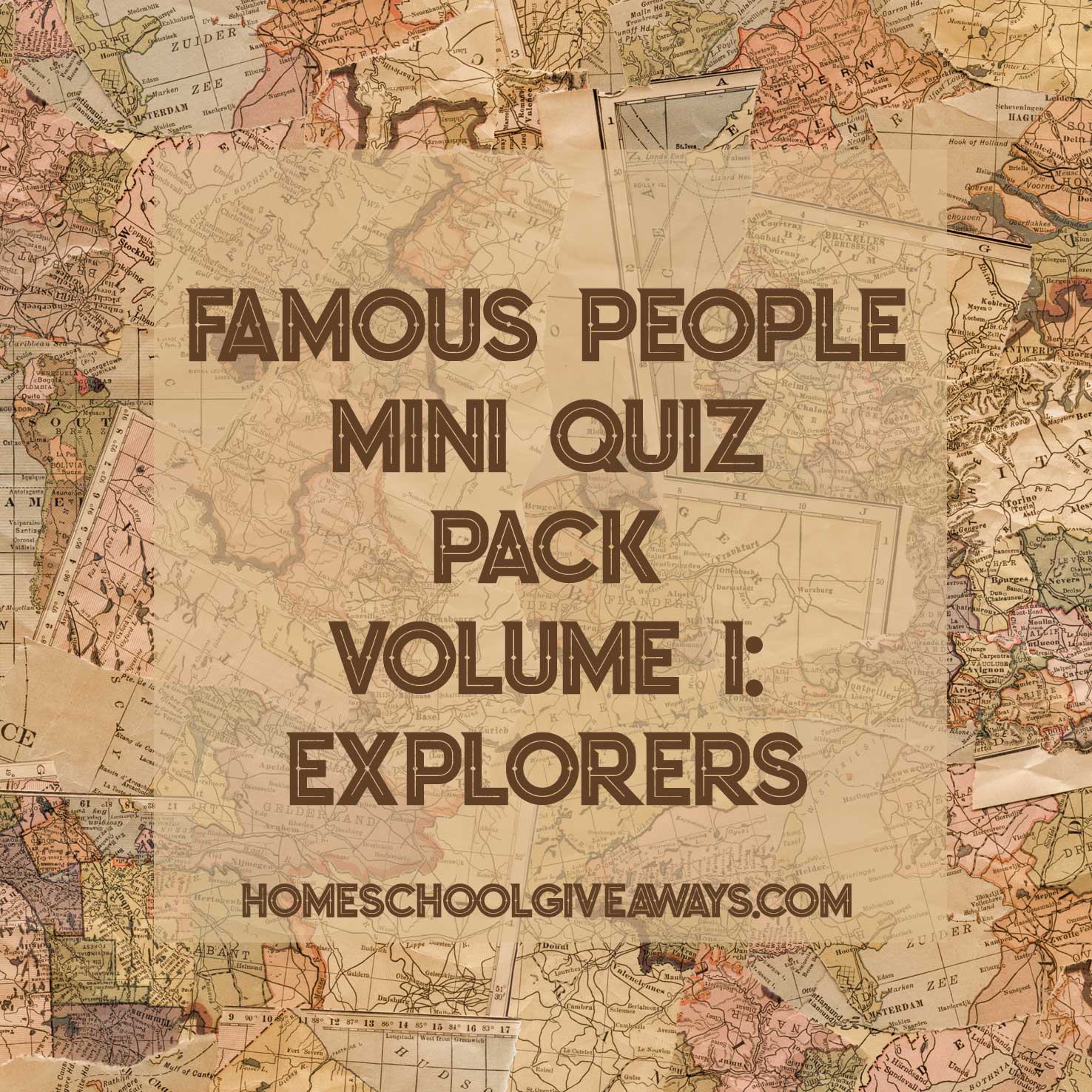 FREE Famous People Mini Quiz Pack Volume 1 – Explorers