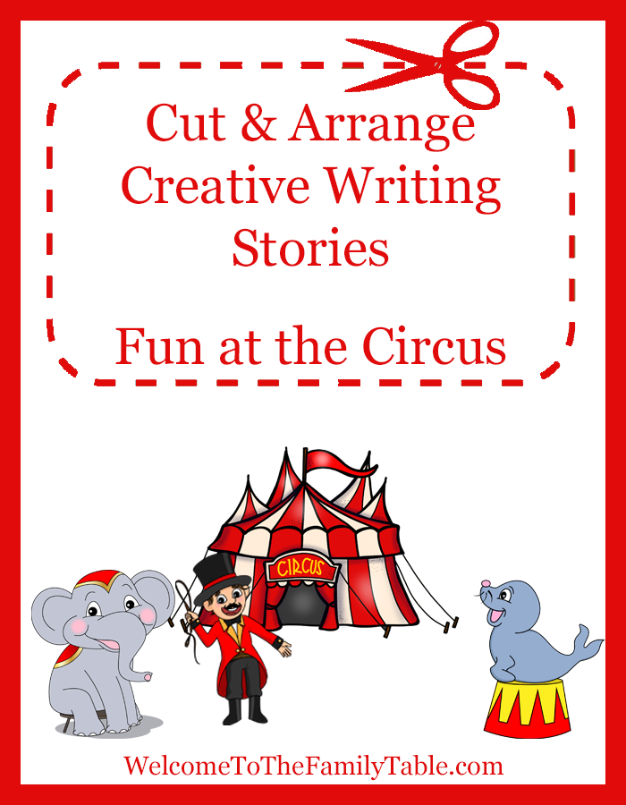 Cut and Arrange Creative Writing Stories for Kids – Fun at the Circus