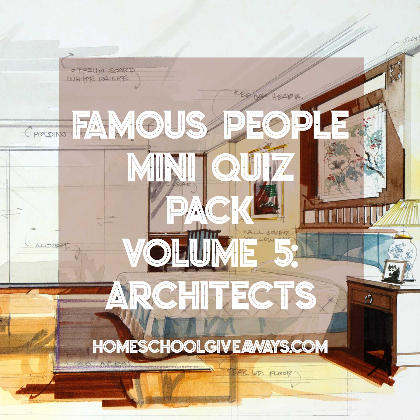 FREE Famous People Mini Quiz Pack Volume 5 – Architects