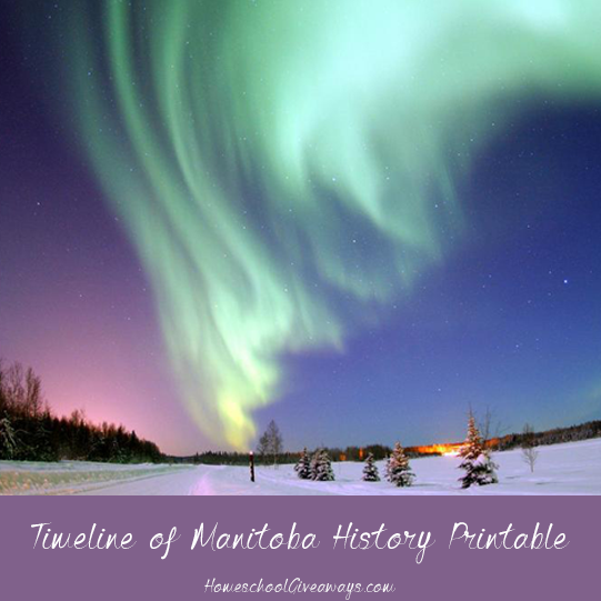 Timeline Worksheet: July 15, 1870, FREE Timeline of Manitoba History