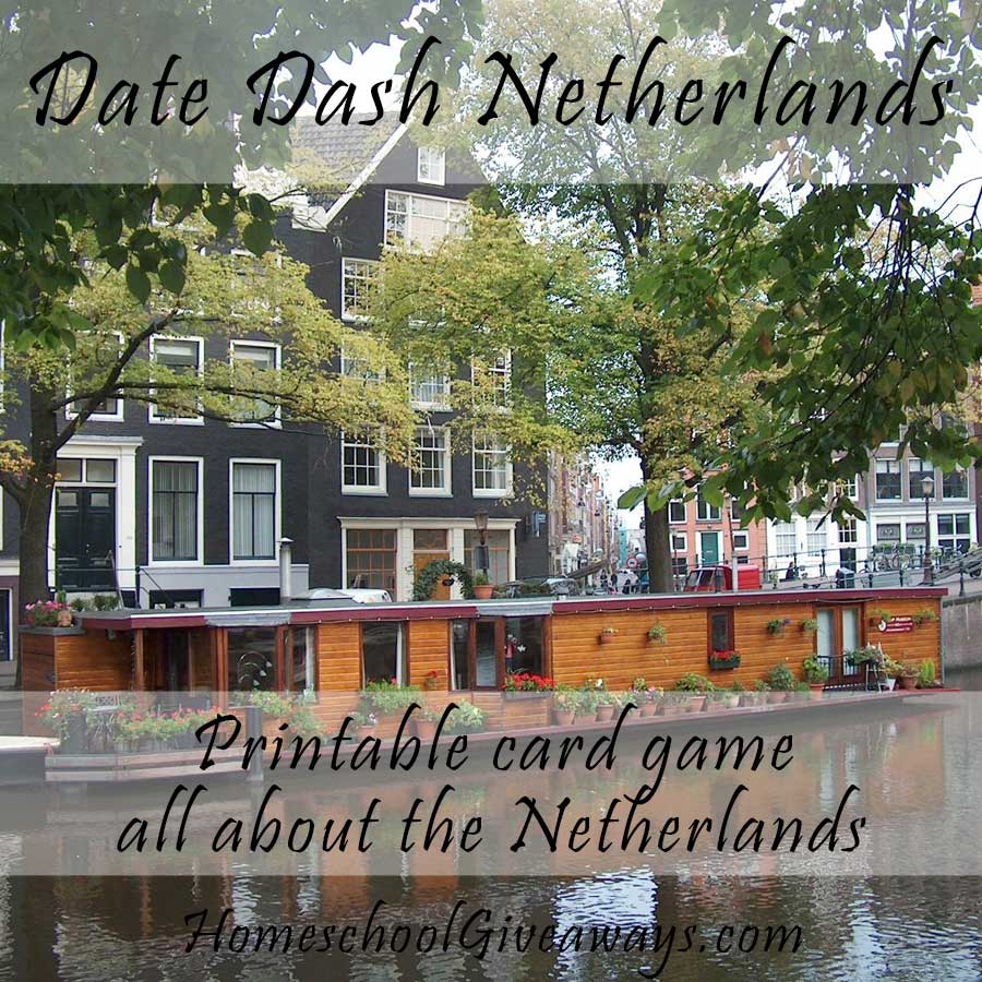 Date Dash Netherlands—Dutch History Card Game