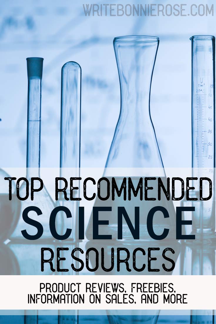 Recommended Science Resources and Freebies