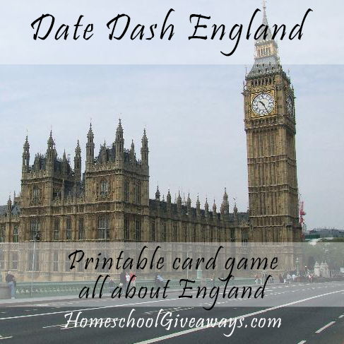 Date Dash England – English History Card Game