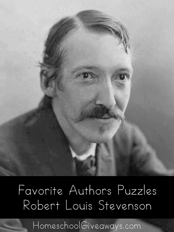 FREE Favorite Authors Puzzles-Robert Louis Stevenson