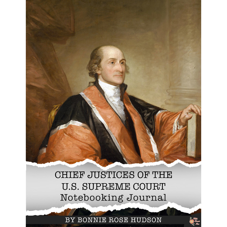 Chief Justices of the U S Supreme Court Notebooking Journal