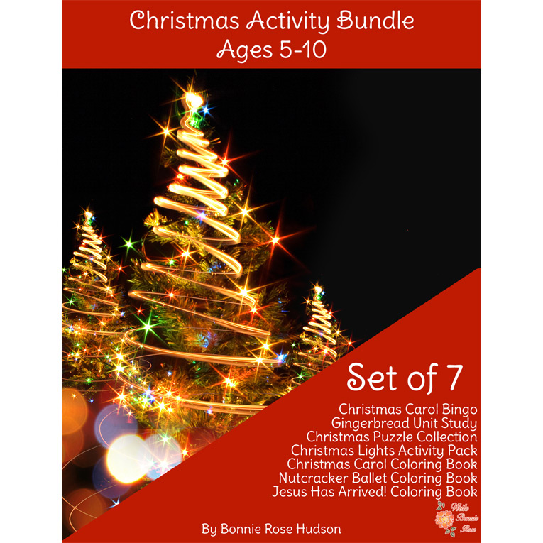 Christmas Activity Bundle (Ages 5-10) - WriteBonnieRose.com